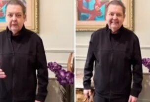 Faustão reaparece em vídeo emocionante e celebra trajetória de João Silva na TV