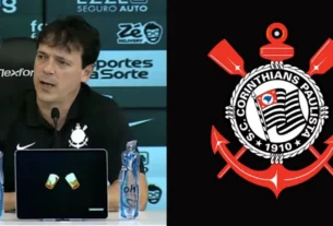 Diretoria do Corinthians mantém Fernando Diniz apesar da sexta derrota consecutiva no Brasileirão
