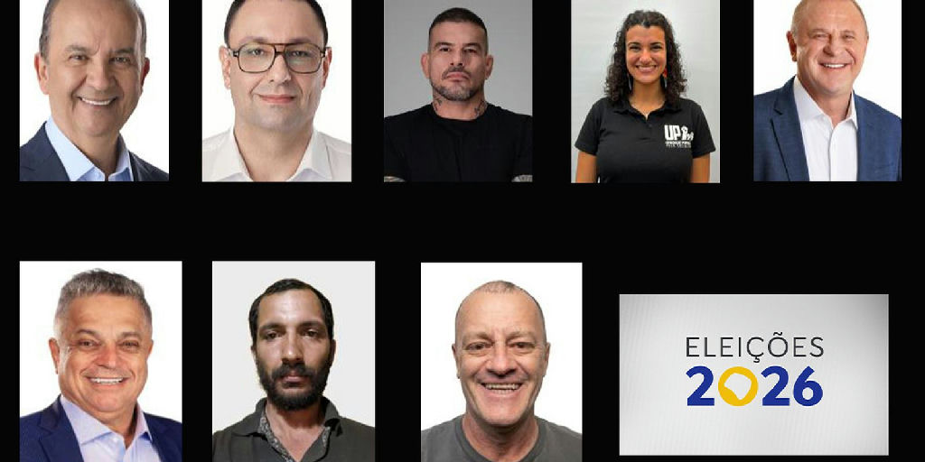Eleições 2026 em Santa Catarina: conheça os oito nomes na disputa pelo governo