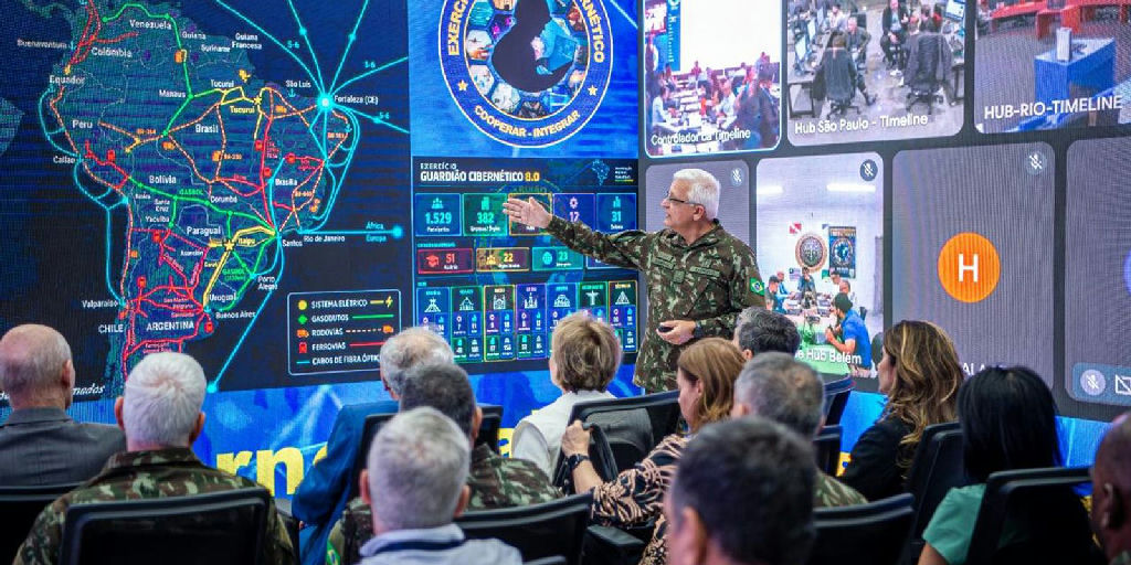 Exército realiza exercício de defesa cibernética para proteger infraestrutura nacional