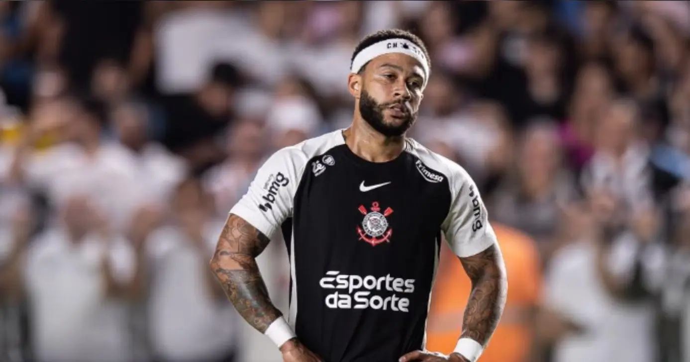 Memphis Depay enfrenta pressão internacional após eliminação do Corinthians na Libertadores